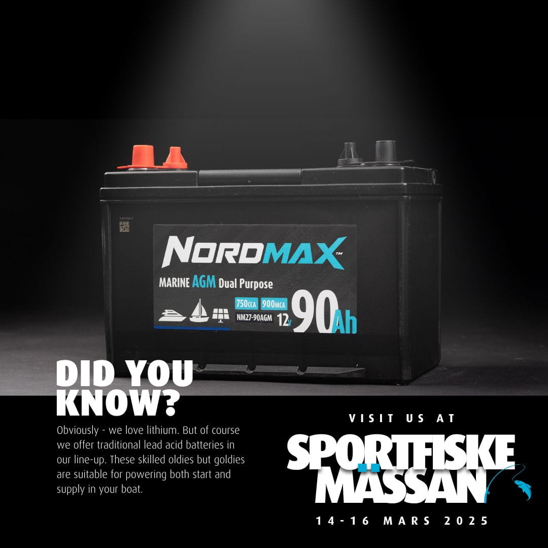 Nordmax reklam för Sportfiskemässan 2025