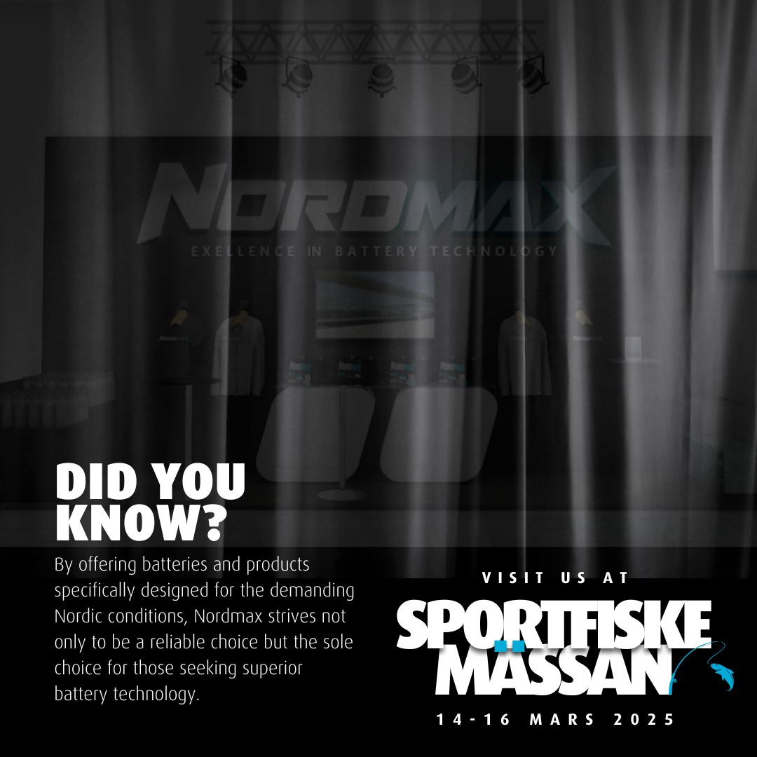 Nordmax monter på Sportfiskemässan 2025 