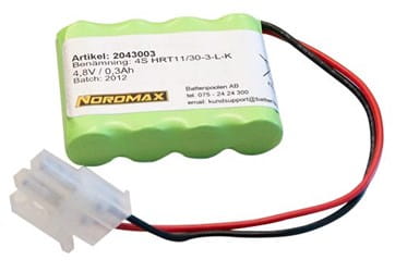 Nordmax-paristot ja akkupaketit