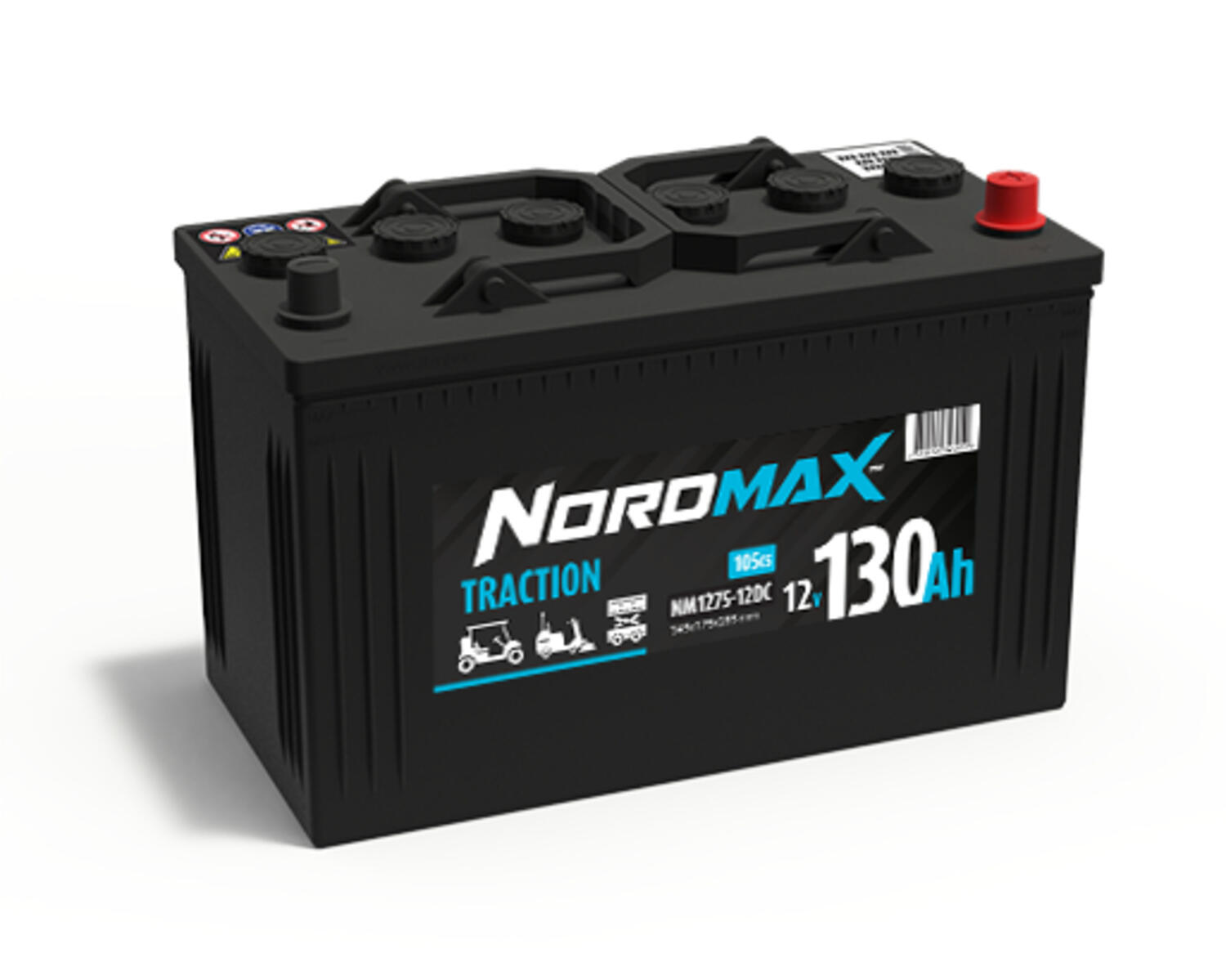 Ajovoima-akku 12 V 130 Ah