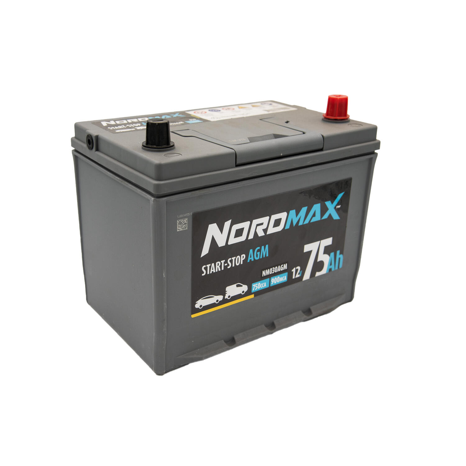 Käynnistysakku AGM 12V 75Ah