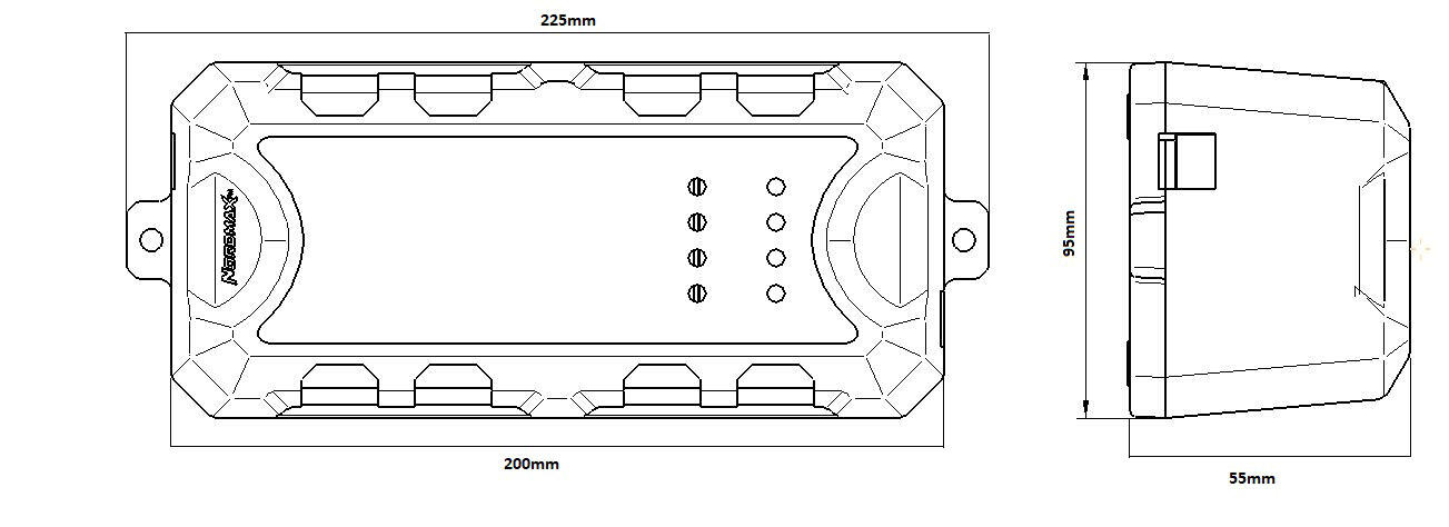 NM12AC dimensioner